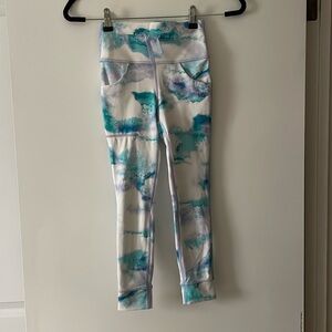 NWOT Girls' Pocket Cropped Leggings - All In Motion size 7/8.
